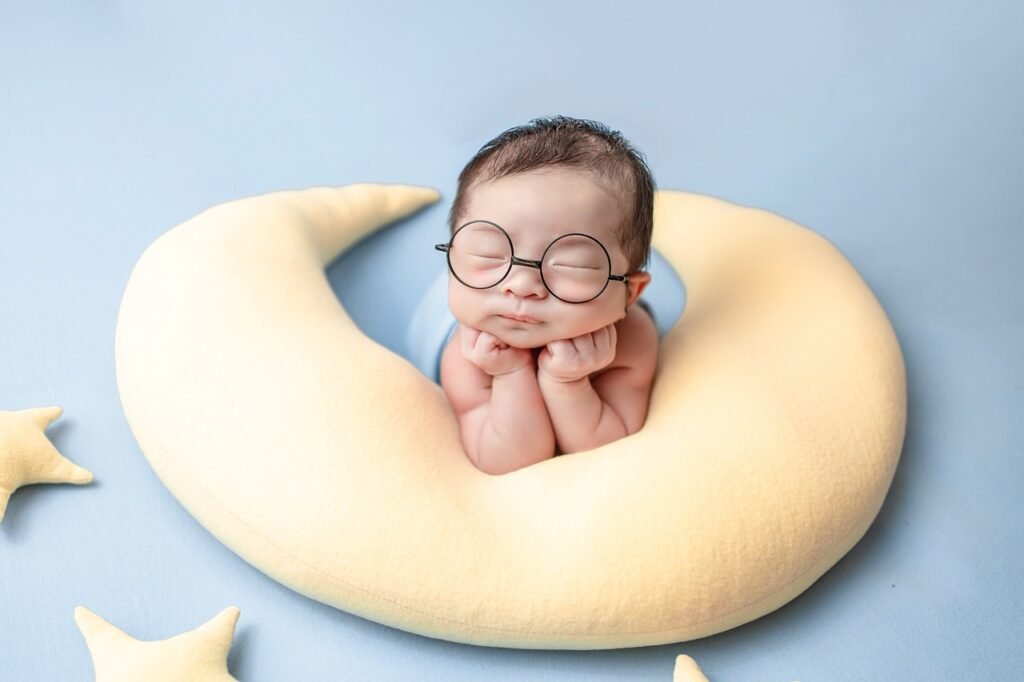 Is it safe for a newborn to sleep on their side?